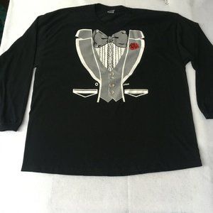 #76 Jerzees High Cotton 25 Sherrie's Dance Studio Graphic t shirt Mens Sz 3X